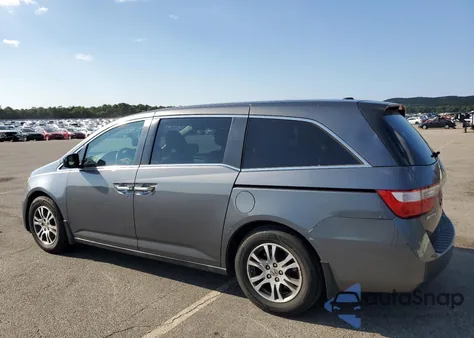 2012 Honda Odyssey Exl из США, поврежденный, VIN 5FNRL5H60CB039066